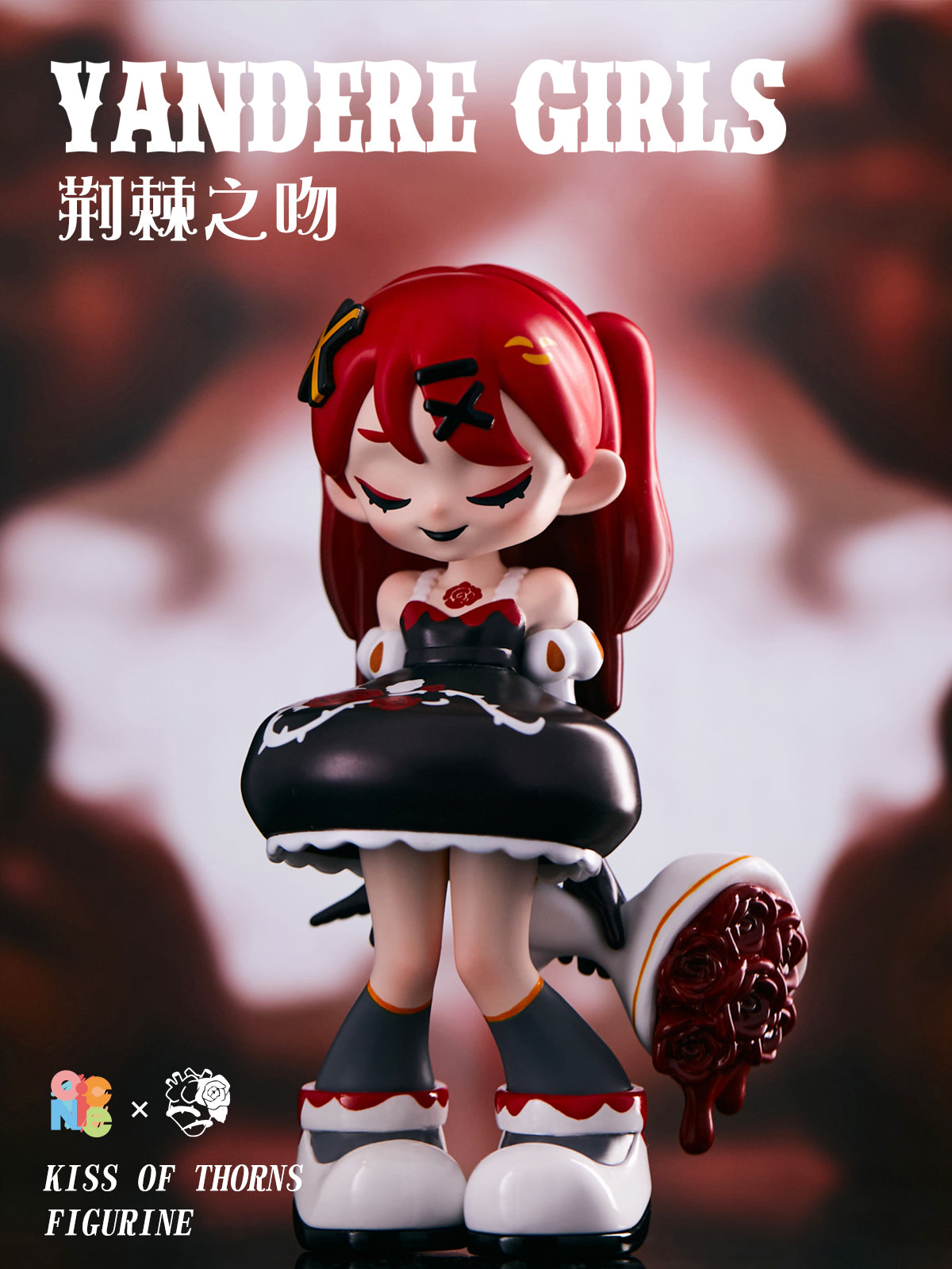YANDERE - Girls Kiss of Thorns Figurine Limited Edition