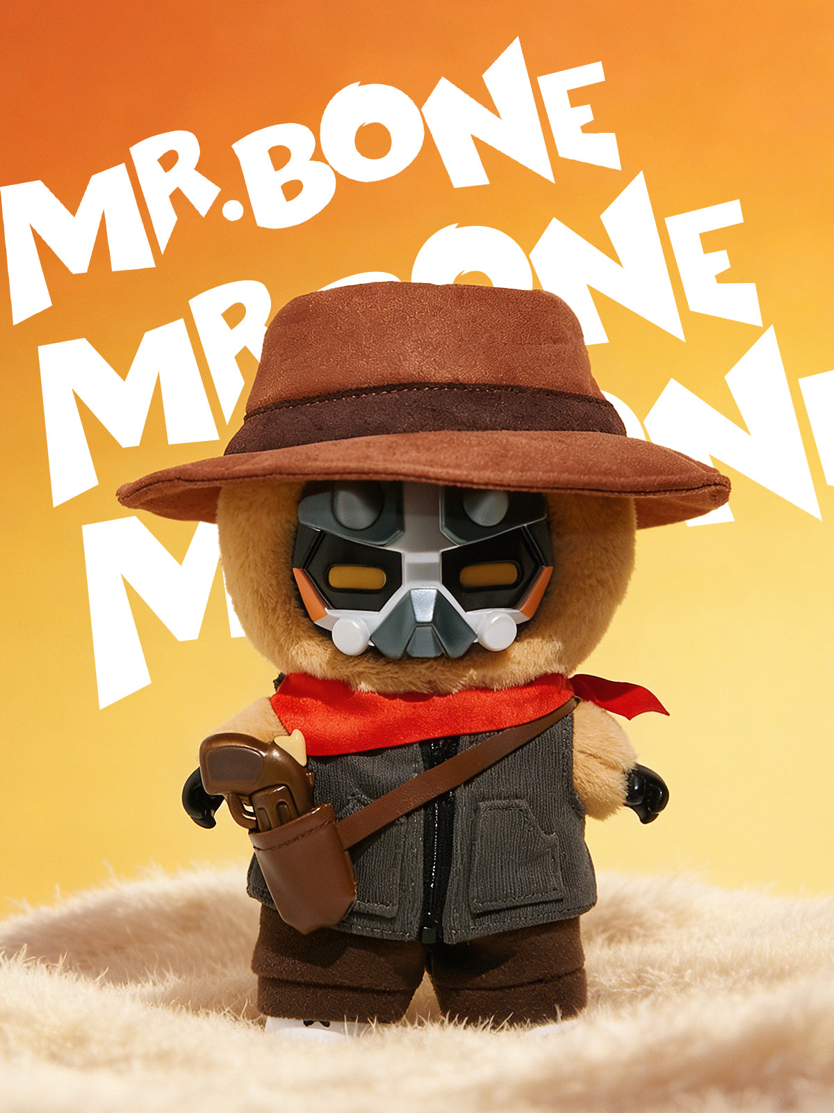 MR BONE - Plush Agent Team