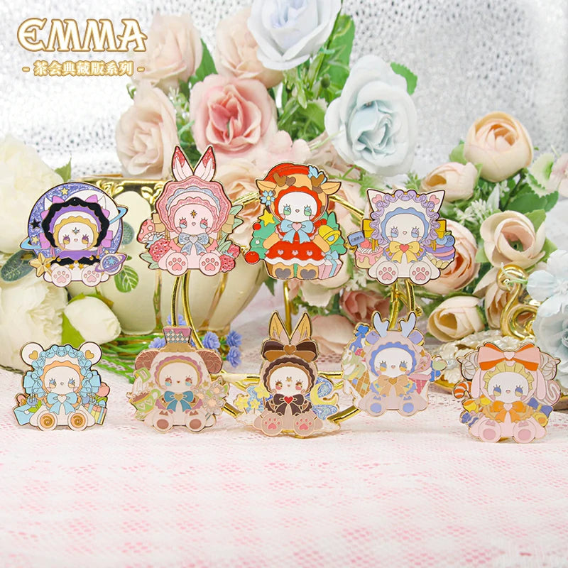 Emma Secret Forest Tea Party different color series Badget