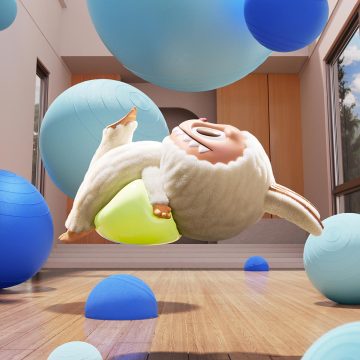 Labubu The Monsters - Lazy Yoga