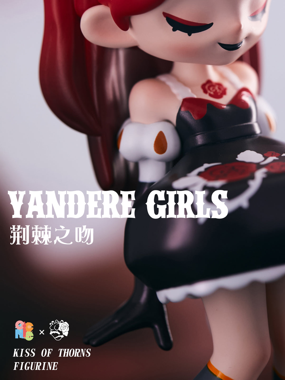YANDERE - Girls Kiss of Thorns Figurine Limited Edition