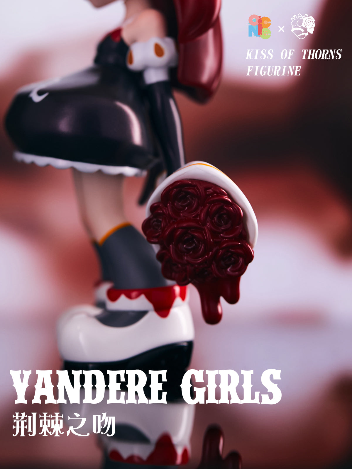 YANDERE - Girls Kiss of Thorns Figurine Limited Edition