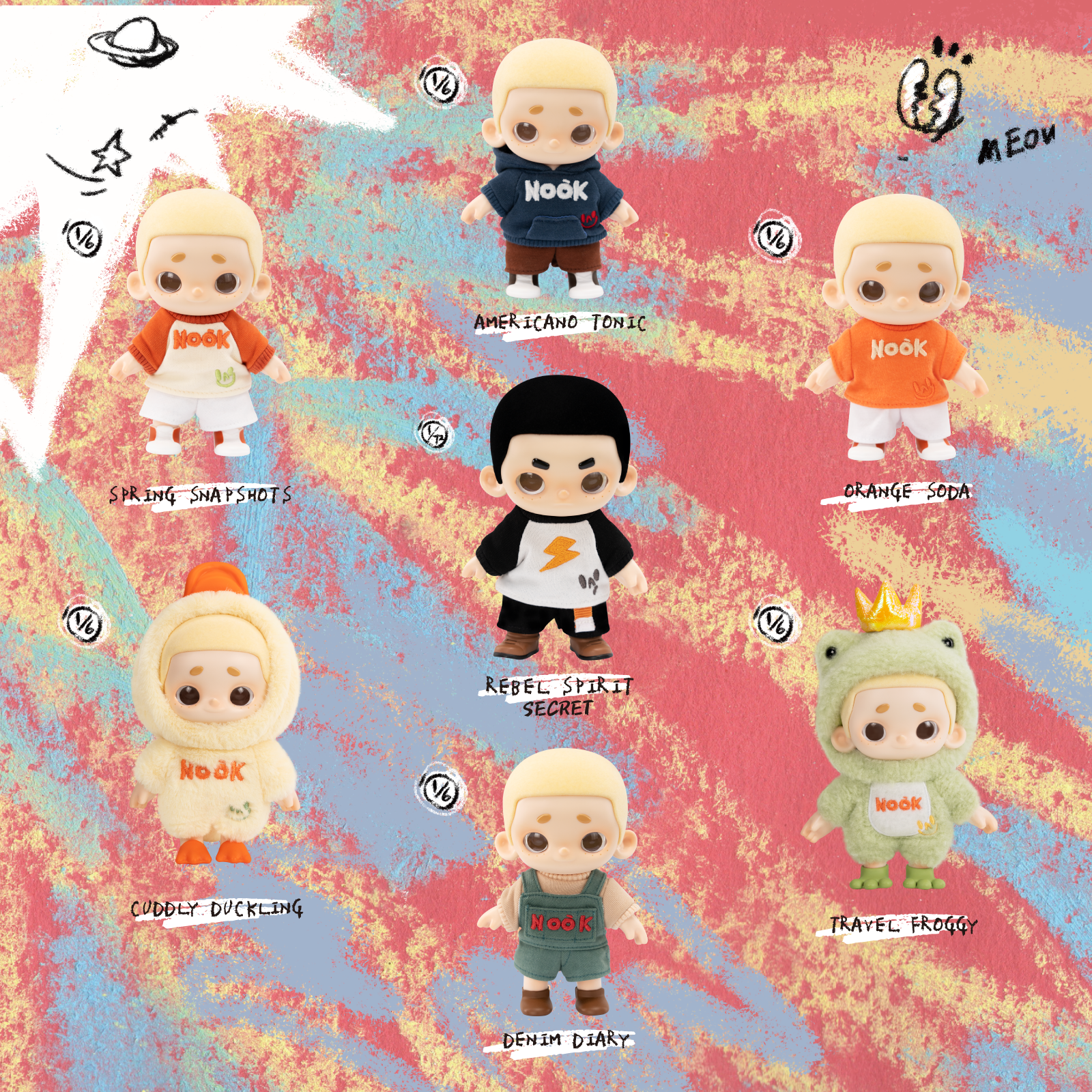 NOOK - Ootd Series Plush