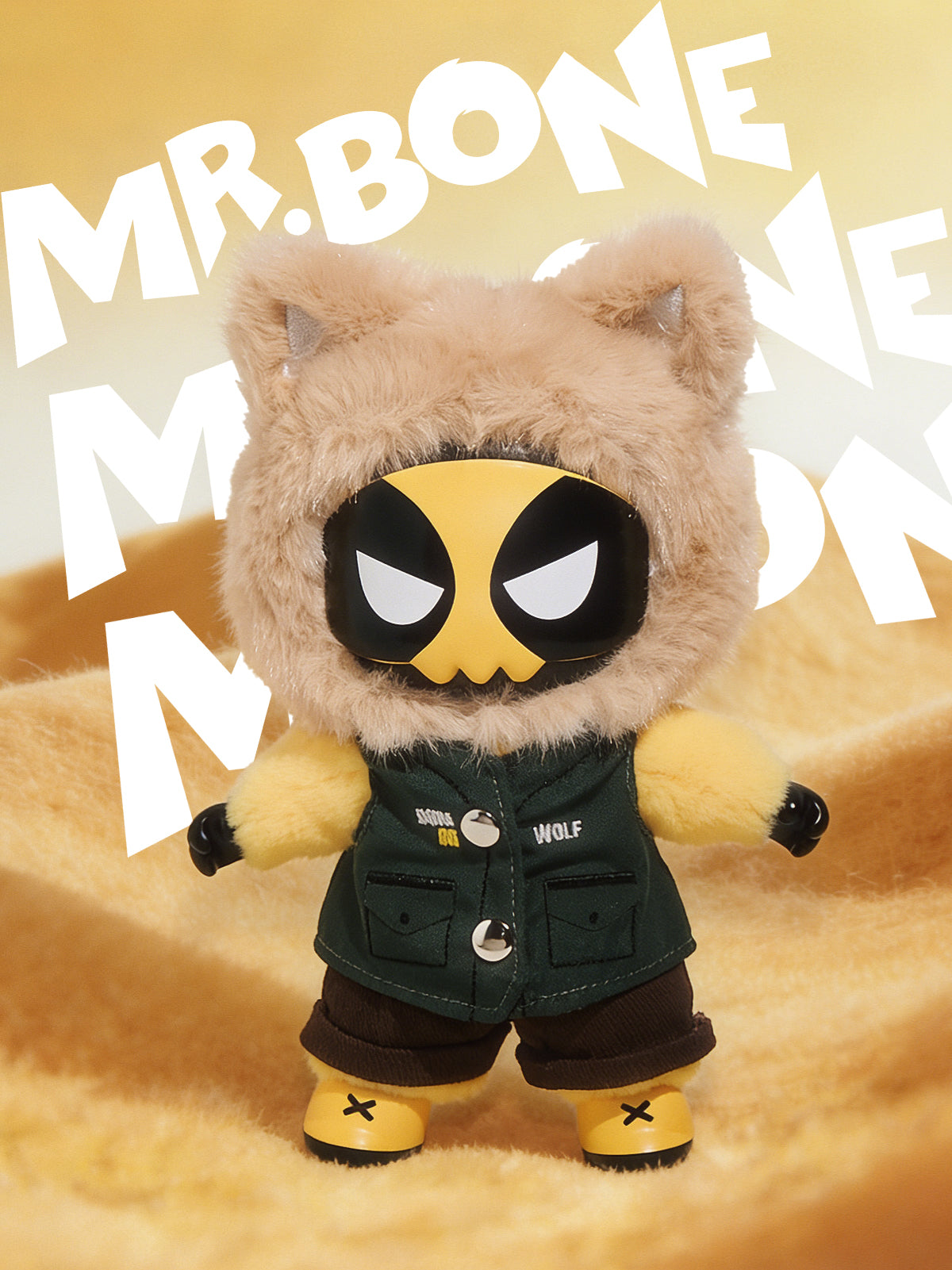 MR BONE - Plush Agent Team