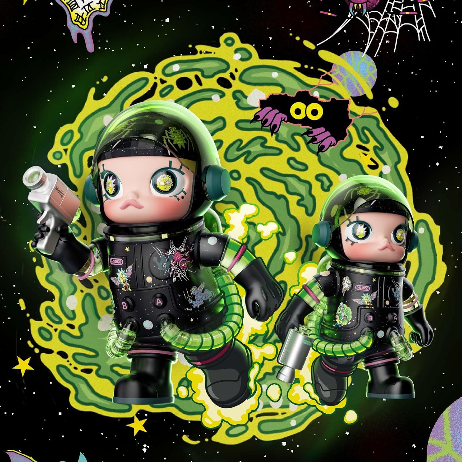 MEGA SPACE MOLLY 400% Rick and Morty