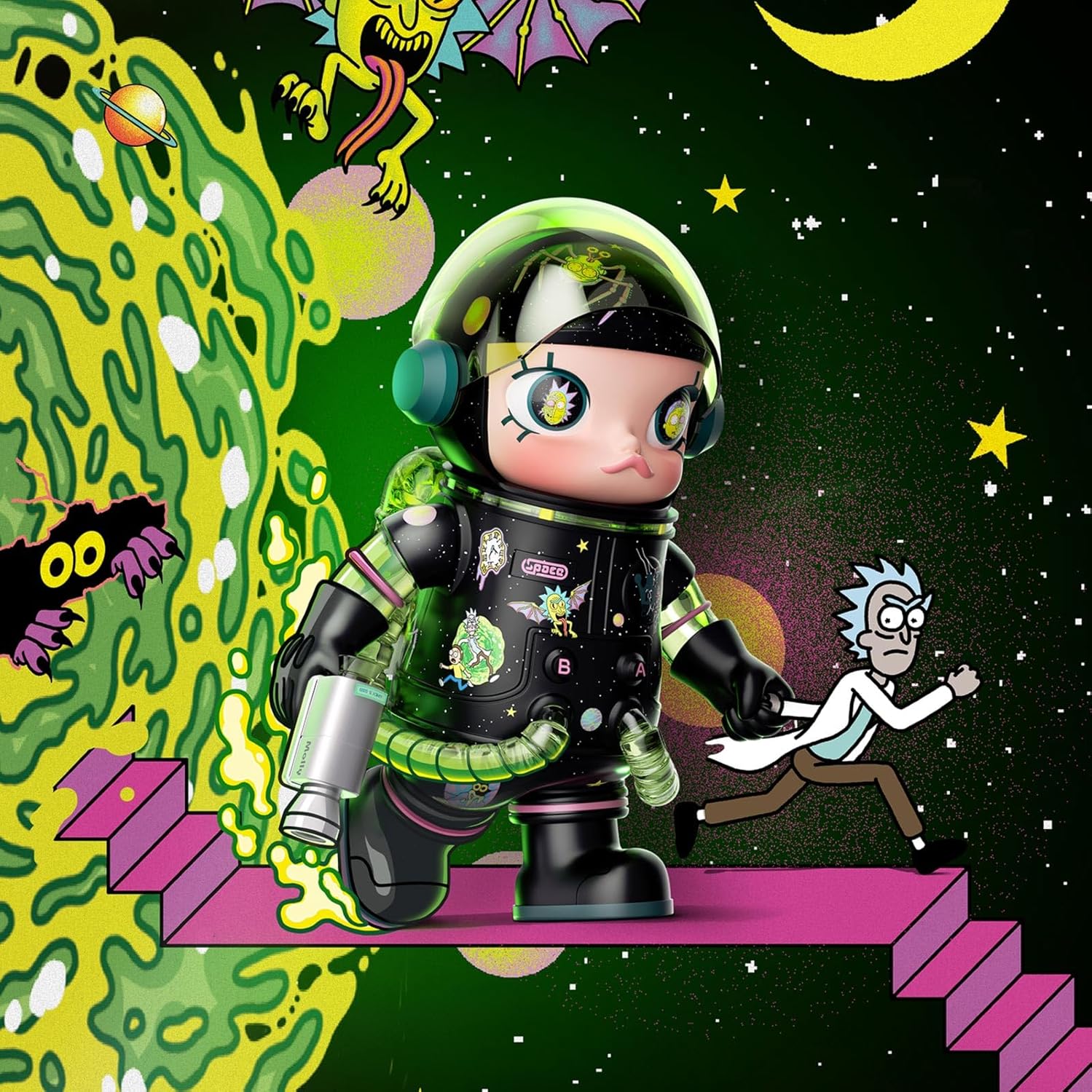 MEGA SPACE MOLLY 400% Rick and Morty