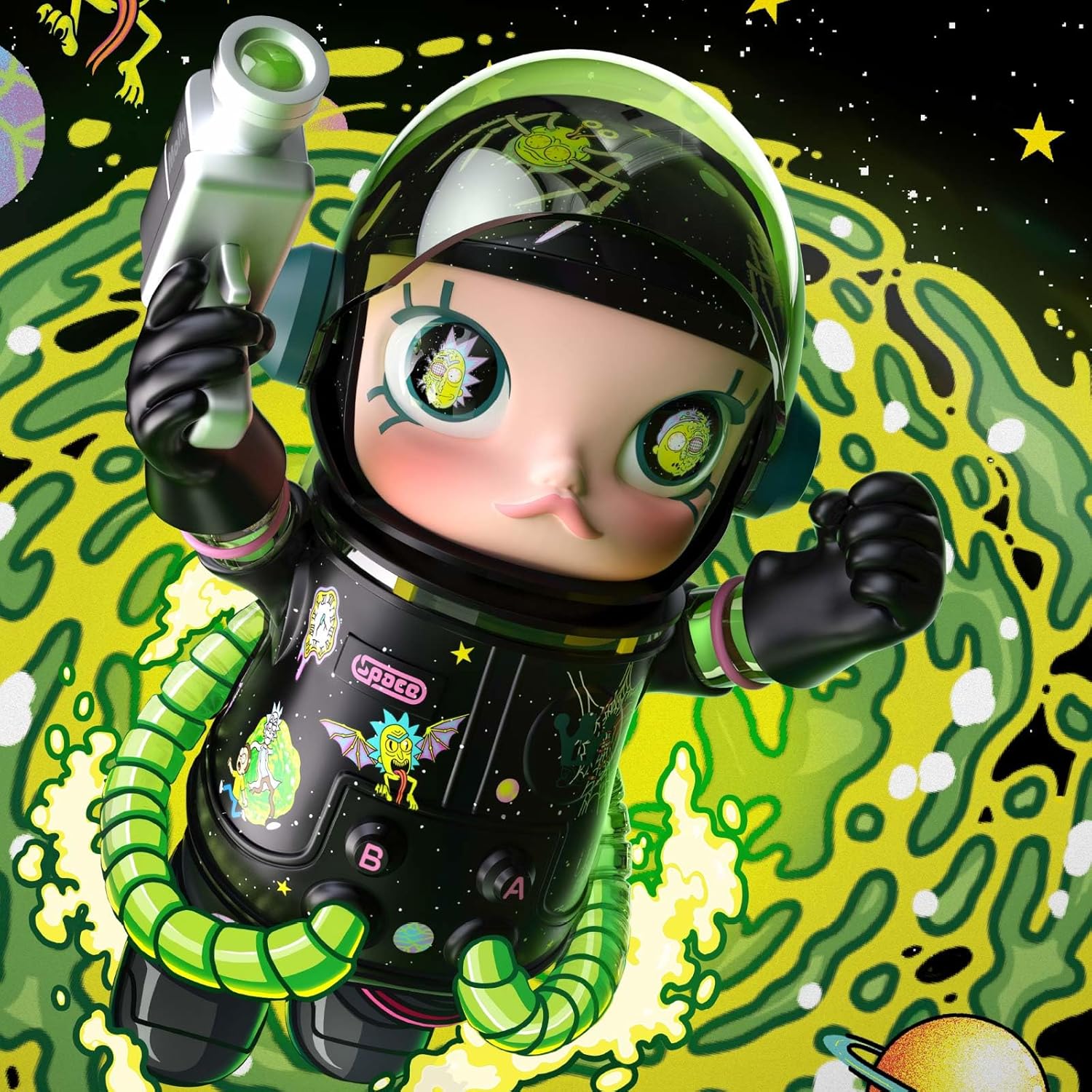 MEGA SPACE MOLLY 400% Rick and Morty