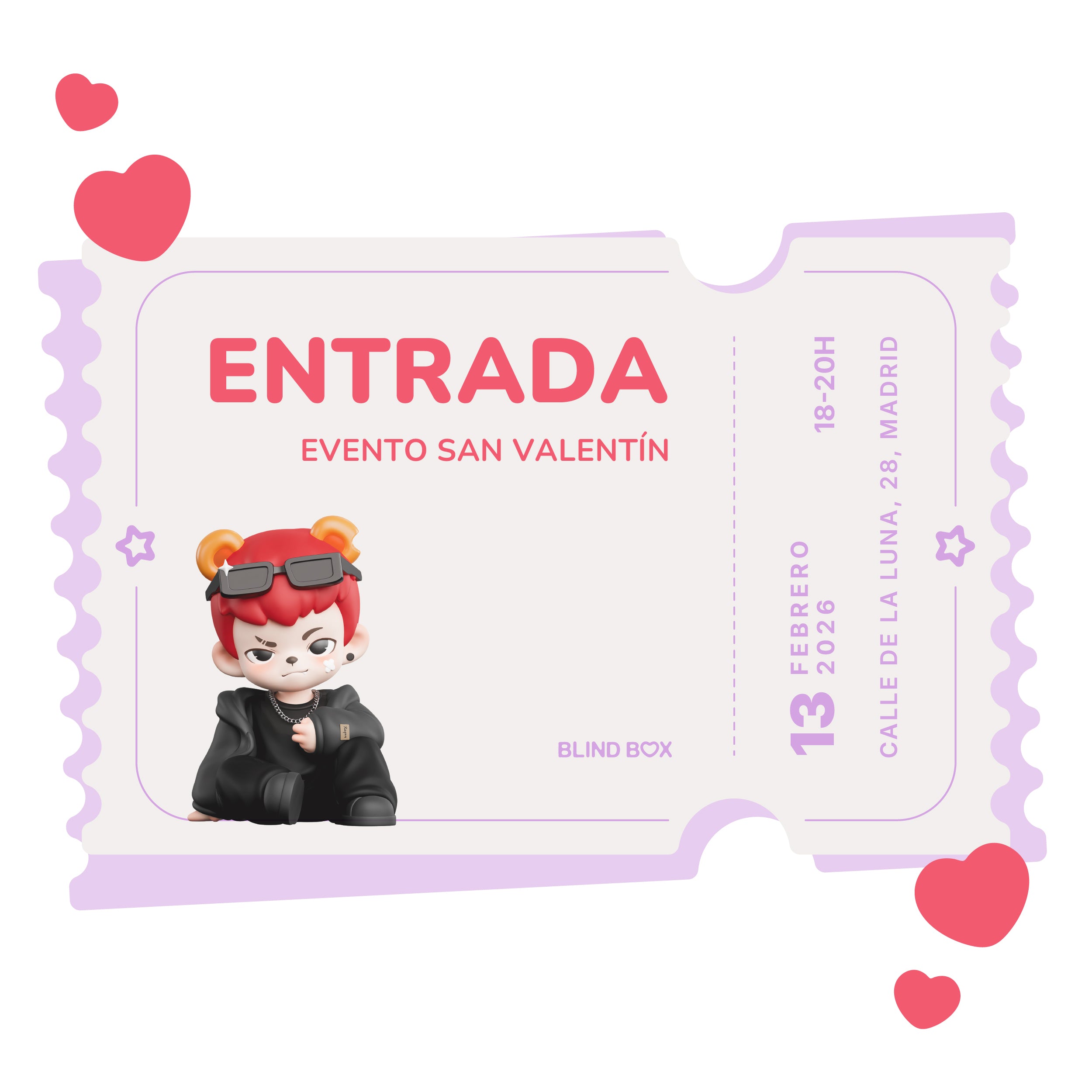 Evento San Valentin 13/02