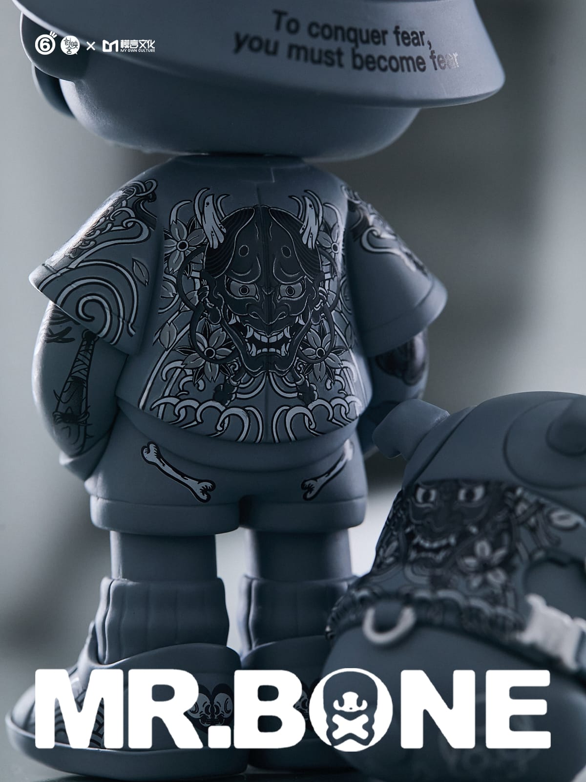 Mr. Bone Tattoo Greyscale