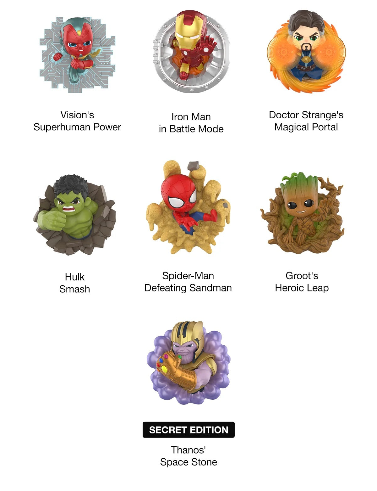 Marvel Across the Infinite Series Figures