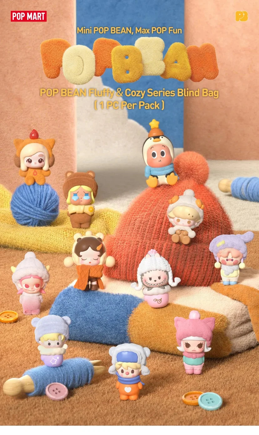 POP BEAN Fluffy & Cozy Series Blind Bag
