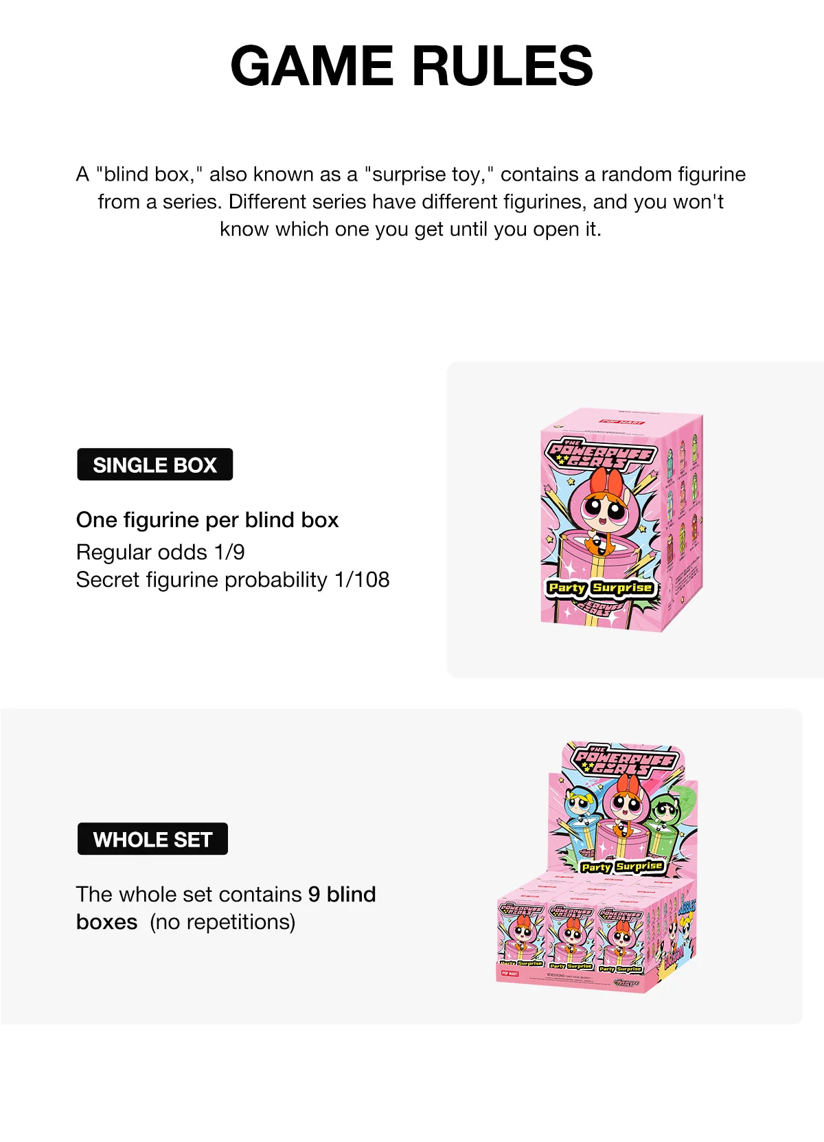 Powerpuff - Party Surprise Series Figures
