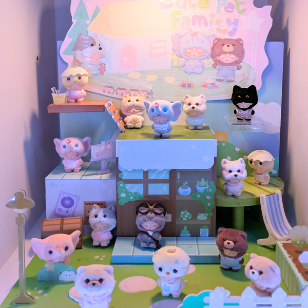 YUMO - Cute Pet Family Mini Series