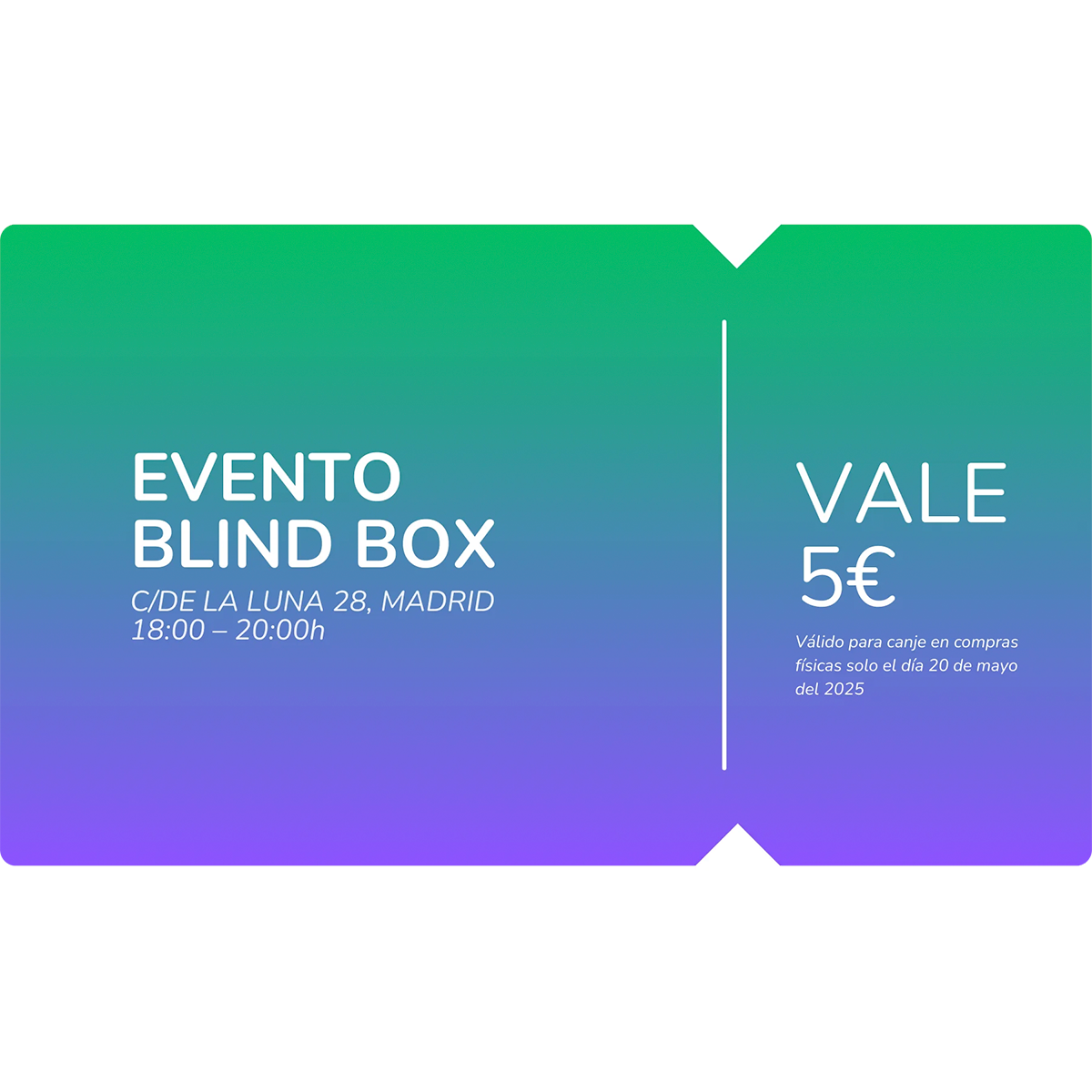 Entrada Blindboxstore – Evento Exclusivo 20 de mayo