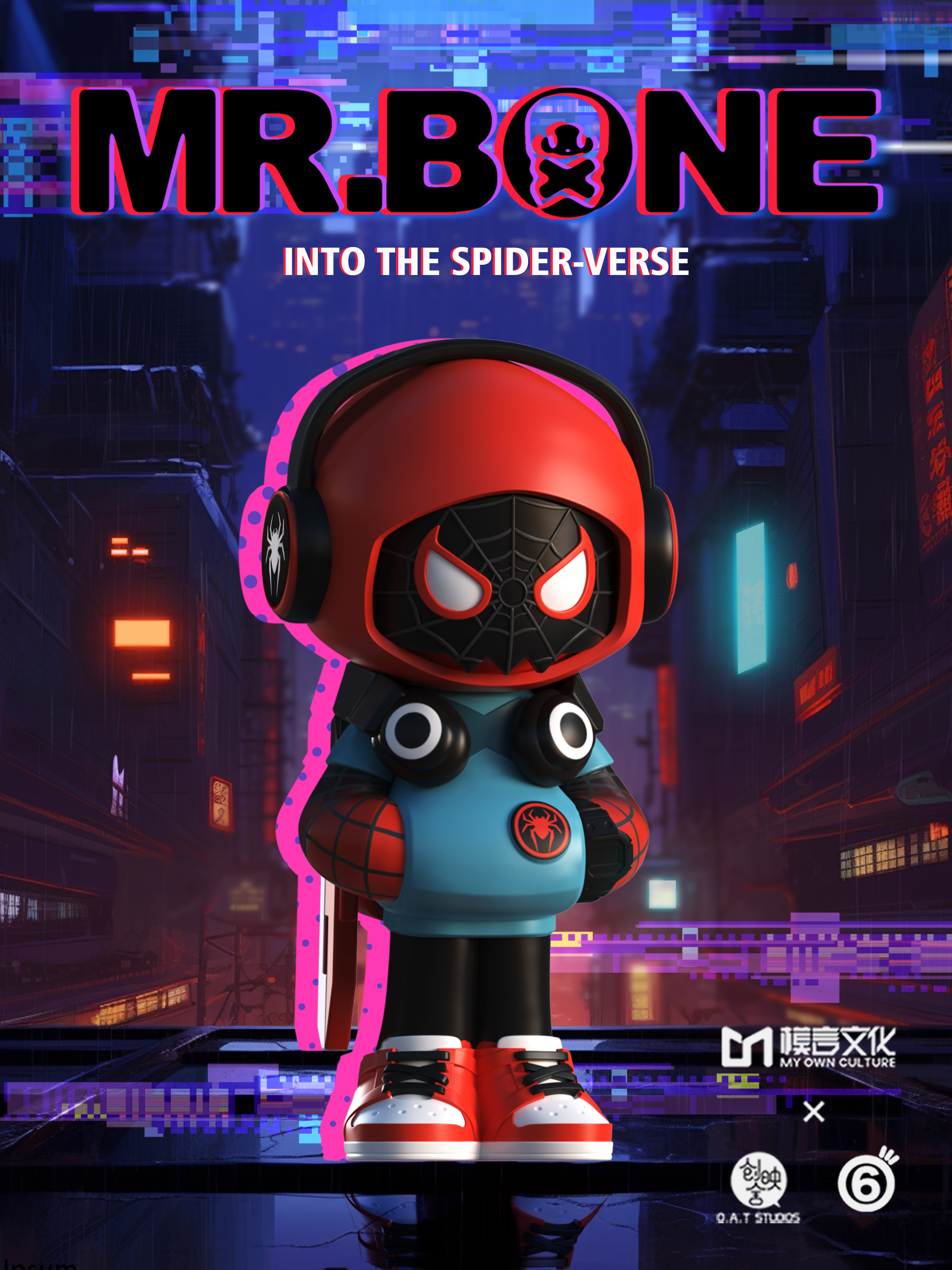 MR.BONE - Into the spider-verse limited