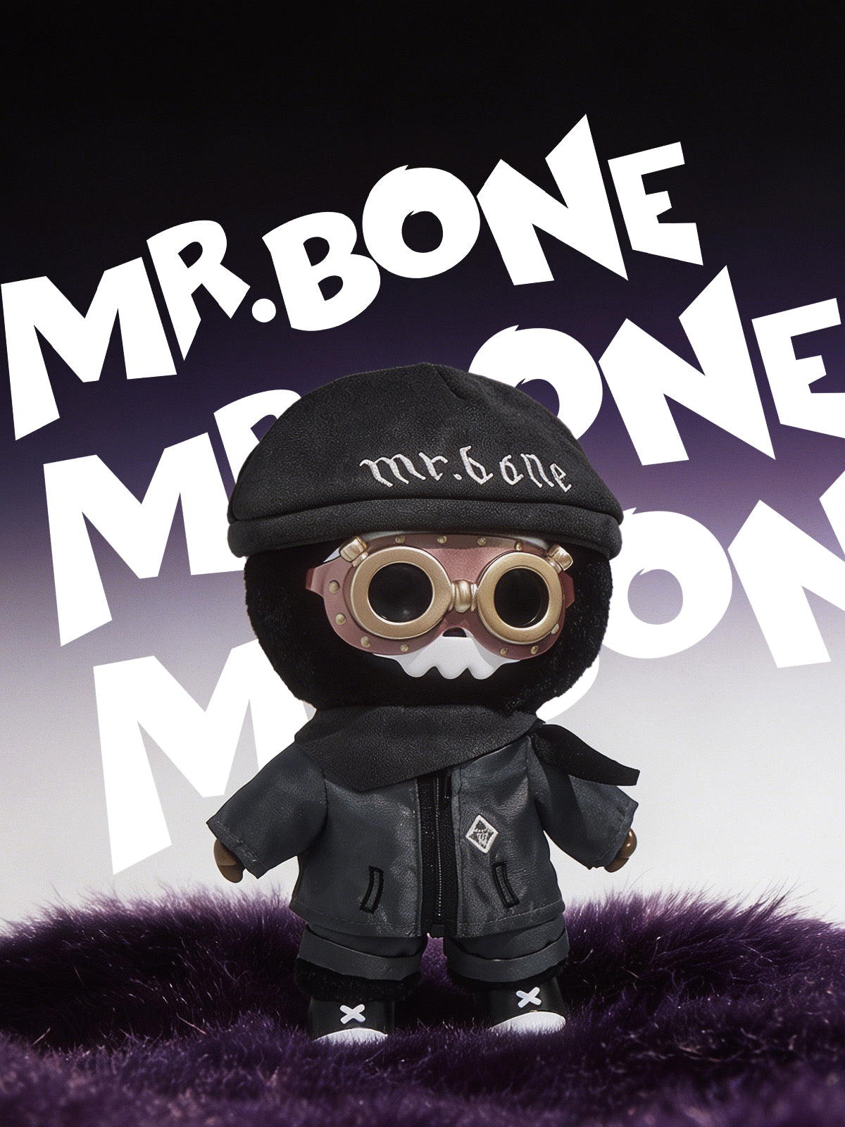 MR BONE - Plush Agent Team