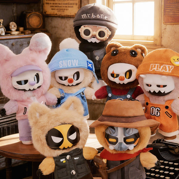 MR BONE - Plush Agent Team