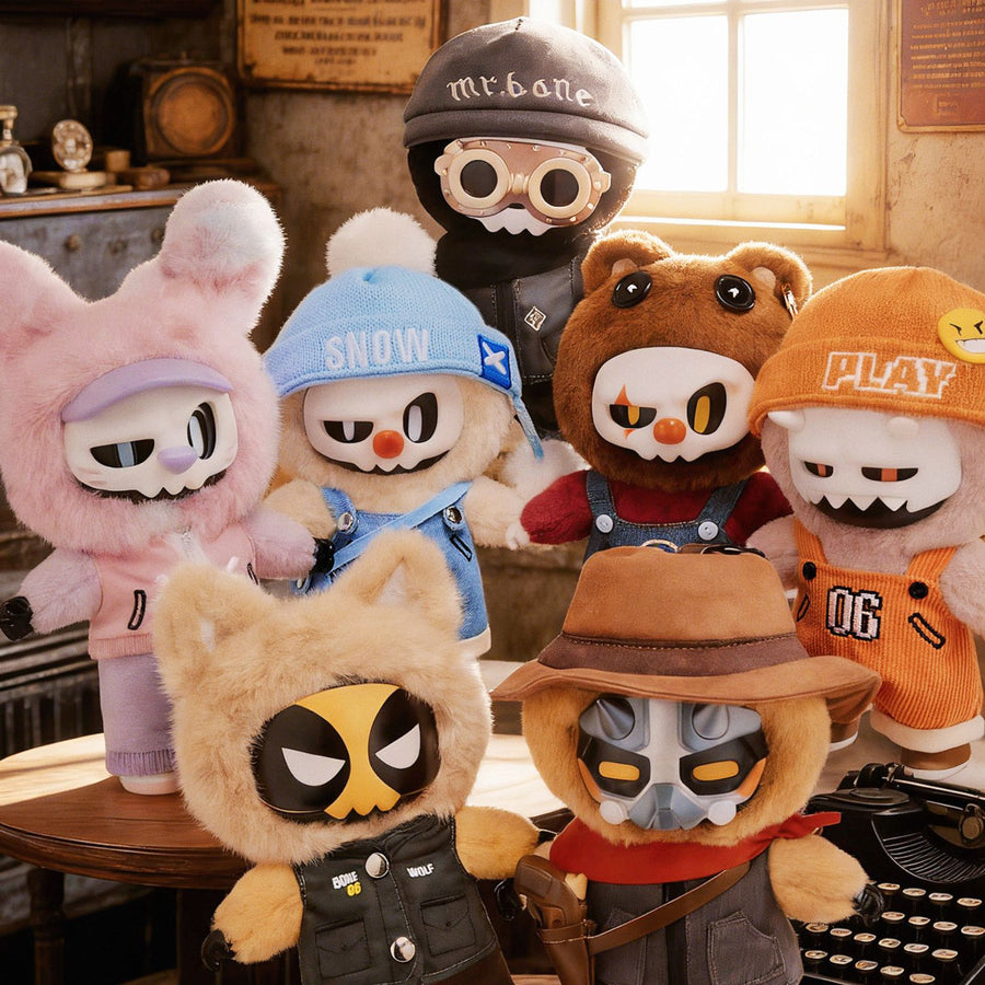 MR BONE - Plush Agent Team