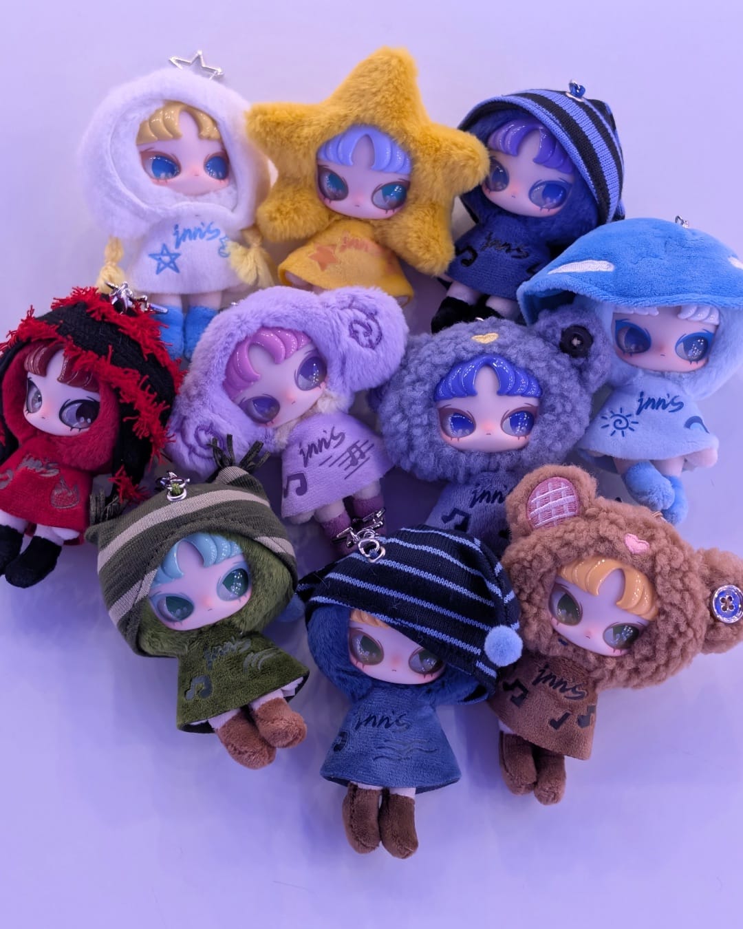 INN'S - Twelve Tiny Wish Keepers Series Mini Plush Pendant Blind Box