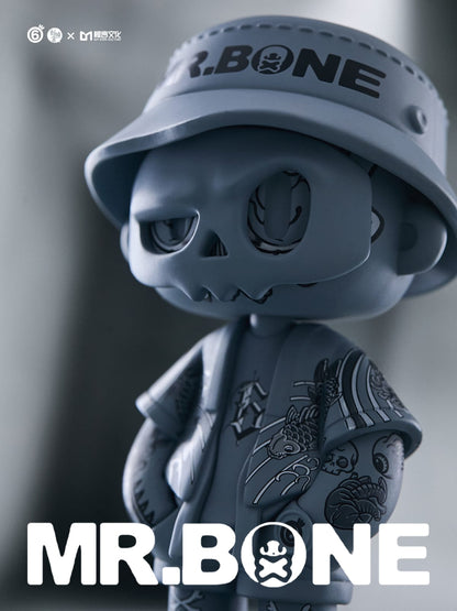 Mr. Bone Tattoo Greyscale