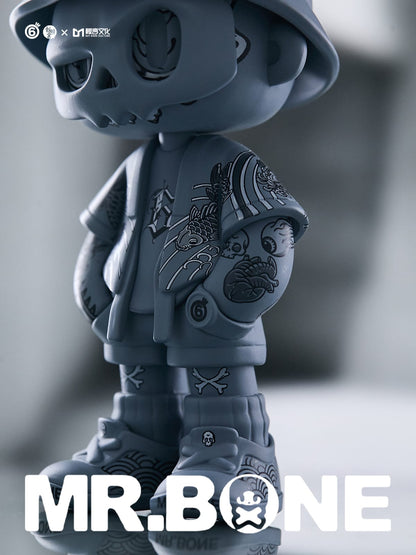 Mr. Bone Tattoo Greyscale