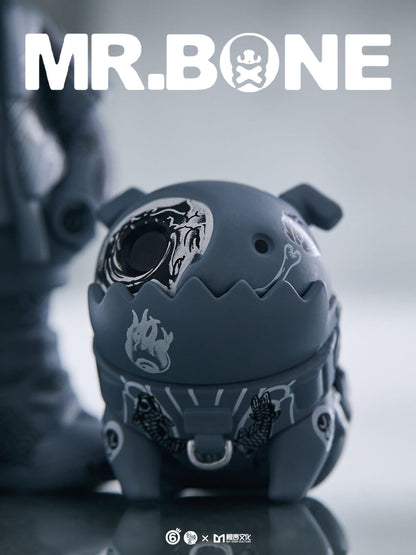 Mr. Bone Tattoo Greyscale