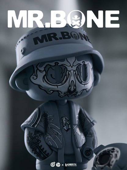 Mr. Bone Tattoo Greyscale
