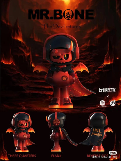 MR BONE - Mini Special Edition - The Devil Returns Red