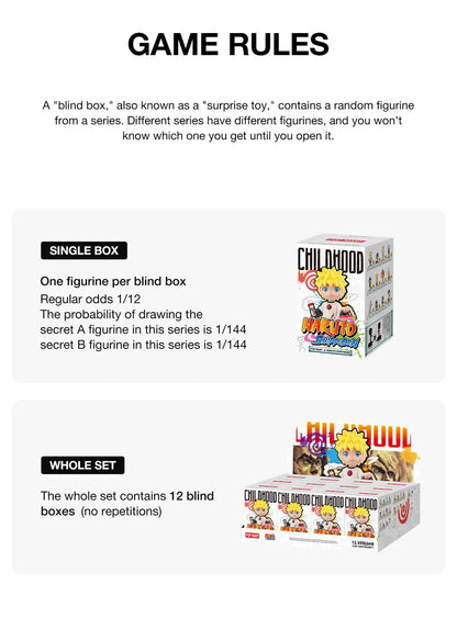 NARUTO SHIPPUDEN Childhood Series Figures