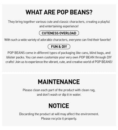 POP BEAN Fluffy & Cozy Series Blind Bag