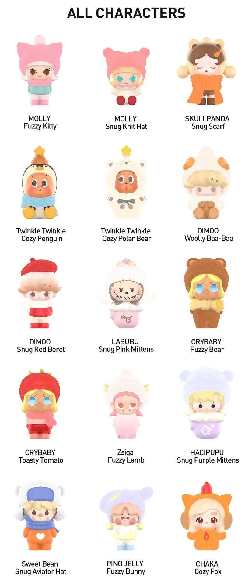 POP BEAN Fluffy & Cozy Series Blind Bag