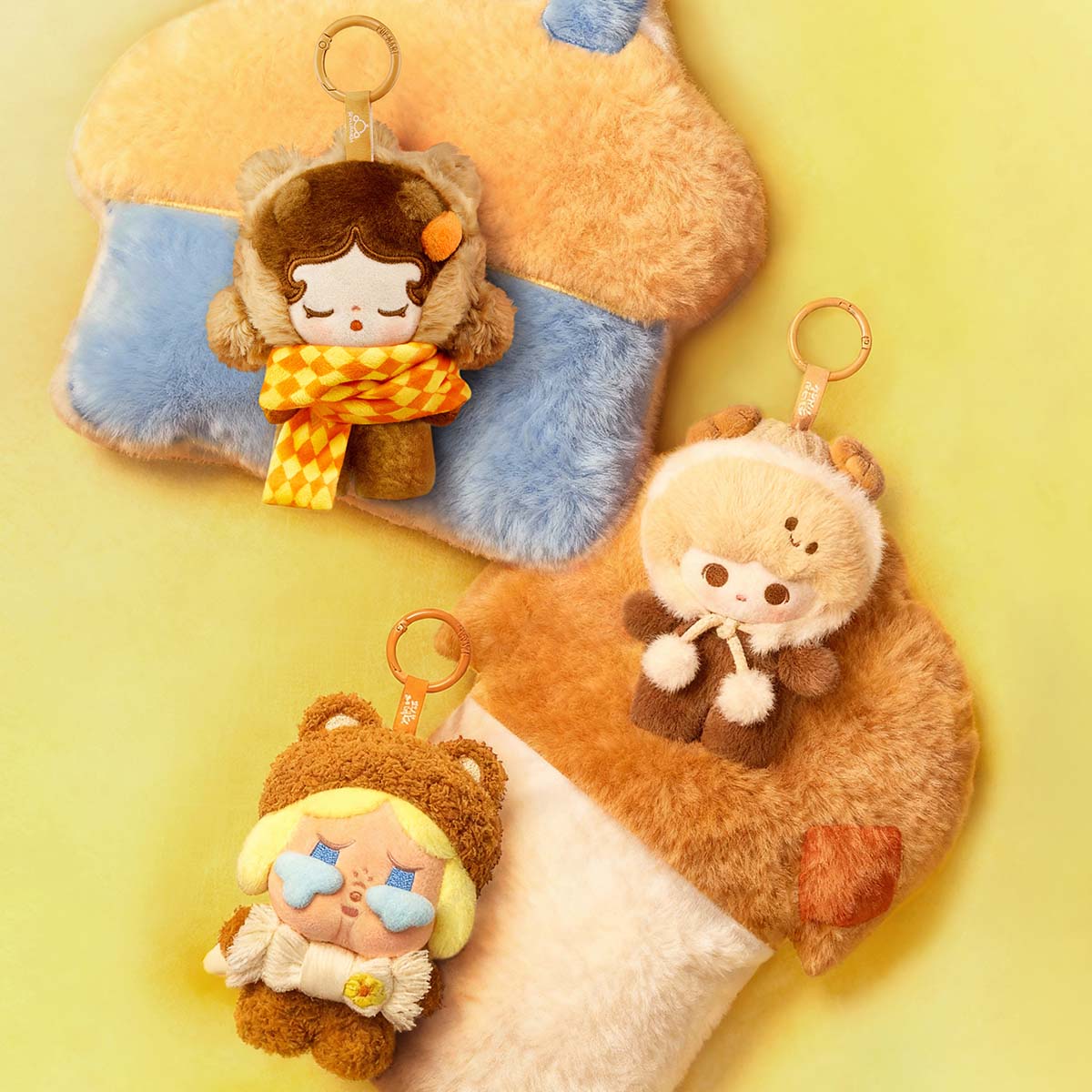 POP BEAN Fluffy & Cozy Series - Plush Pendant Blind Box