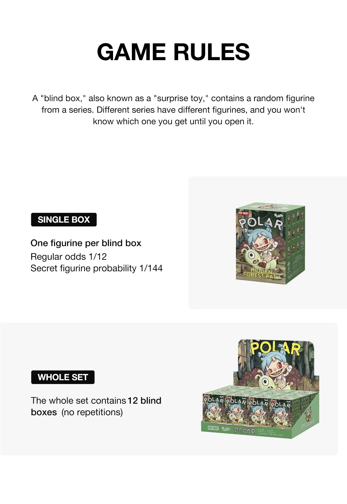 Polar - Season 2 Hidden Forest Path Series Figures