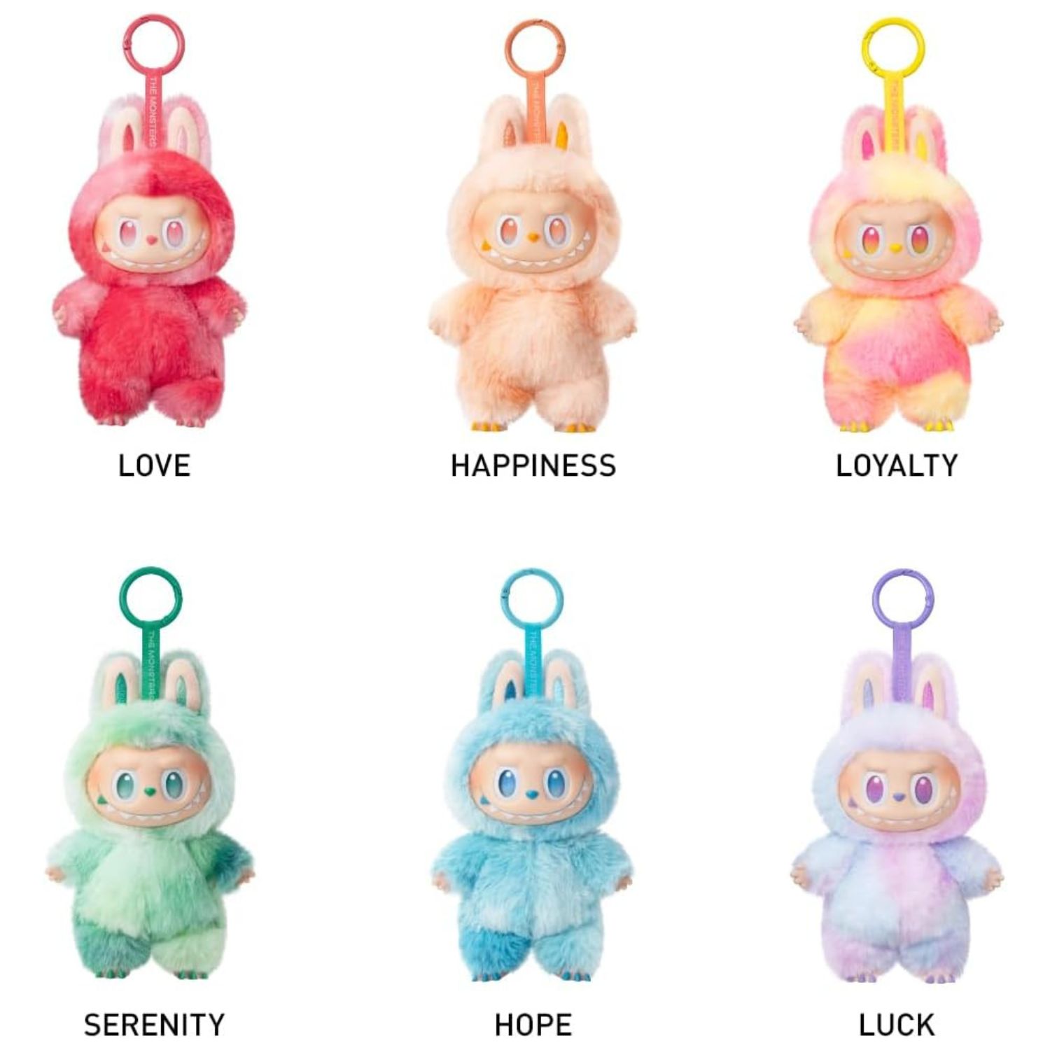 THE MONSTERS Big into Energy Series-Vinyl Plush Pendant Blind Box