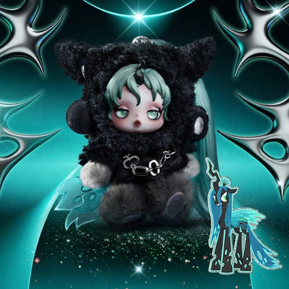 SKULLPANDA × My Little Pony Series Plush Doll Pendant