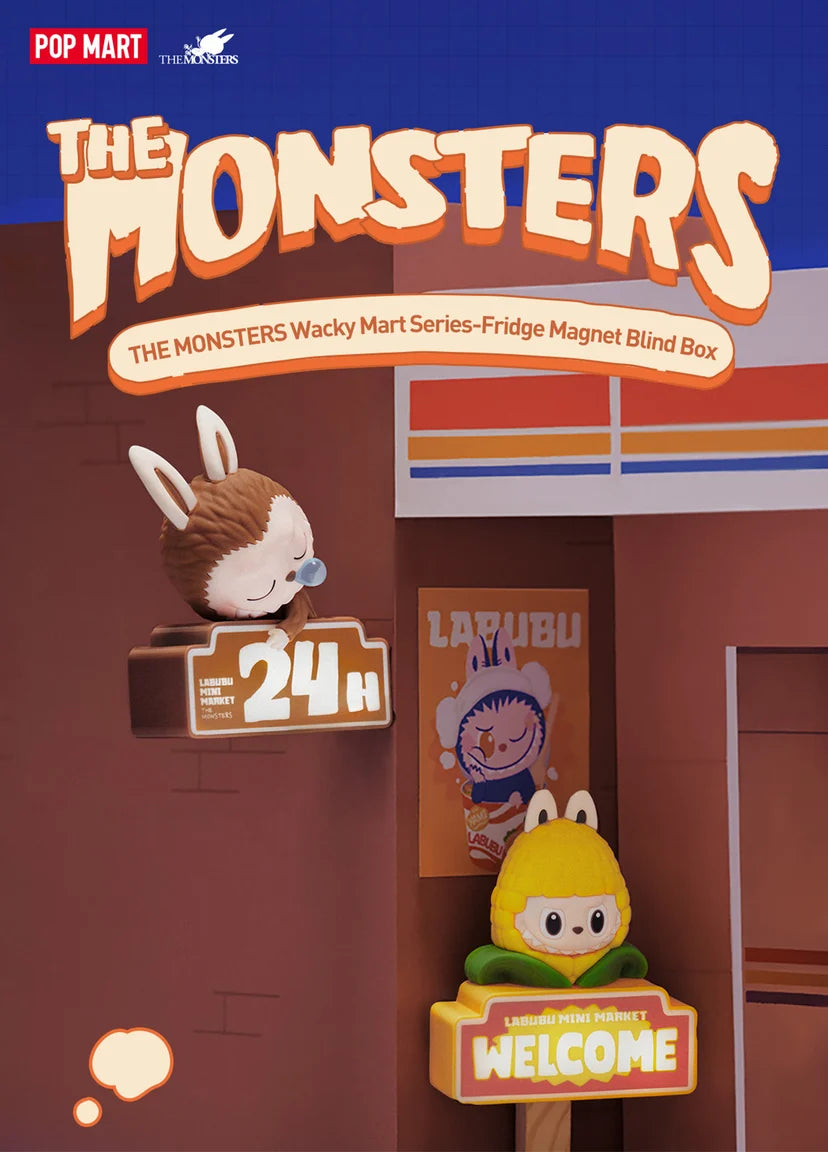 THE MONSTERS Wacky Mart Series-Fridge Magnet Blind Box