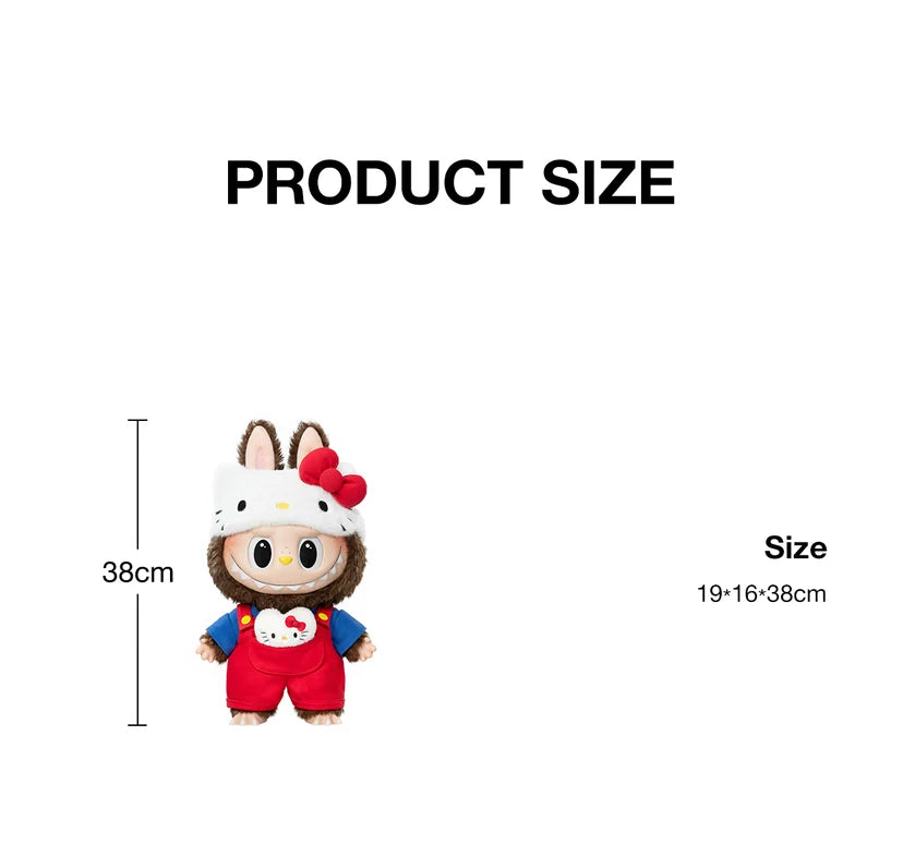 THE MONSTERS × HELLO KITTY-Vinyl Plush Doll