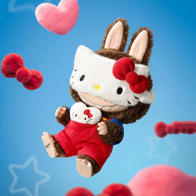 THE MONSTERS × HELLO KITTY-Vinyl Plush Doll