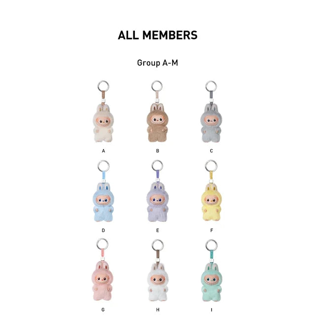 The Monsters - Pin For Love Series Vinyl Plush Pendant Blind Box (A-M)