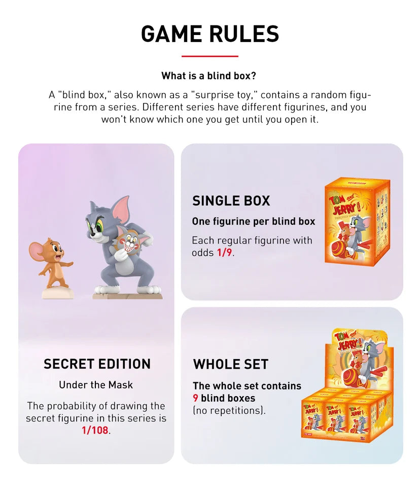 Tom & Jerry: Forbidden Compass Series Figures