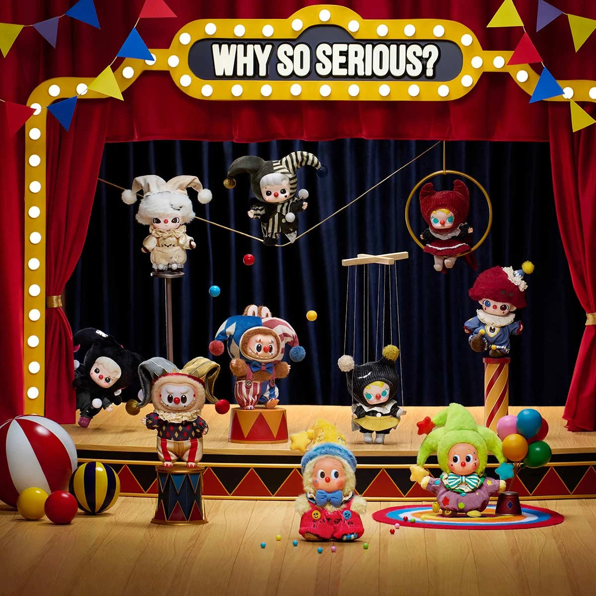 Why So Serious - Vinyl Plush Pendant Blind Box