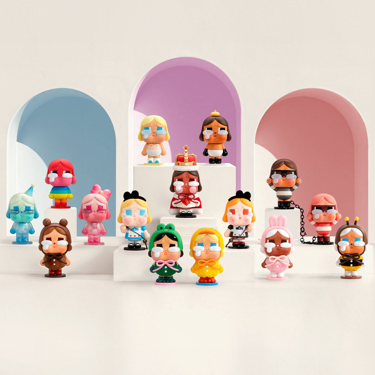 CRYBABY Crying Again Serie Figures