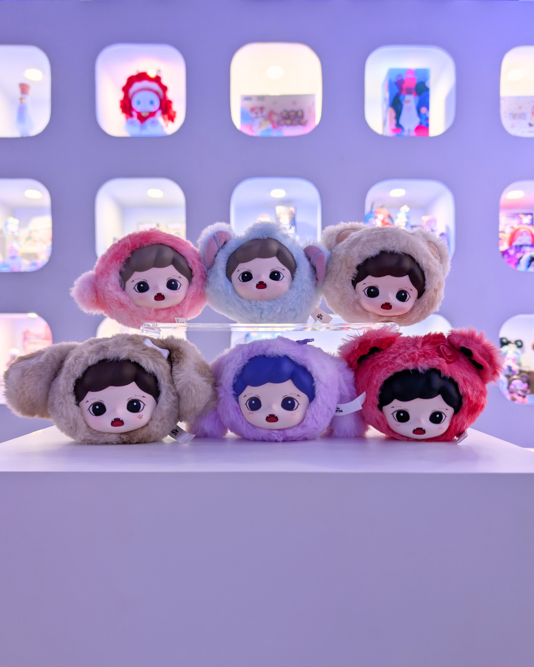 Zoraa's Soft Little World Plush Keychain
